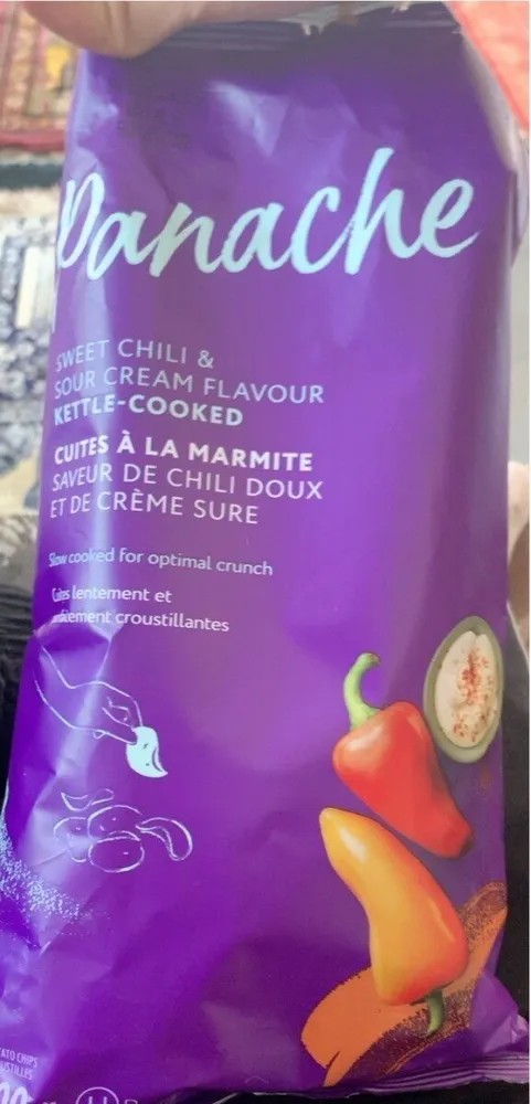 Cuites a la marmite saveur de chili doux et de creme sure