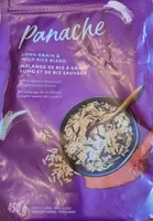 Panache, mélange de riz à grain long et de riz sauvage