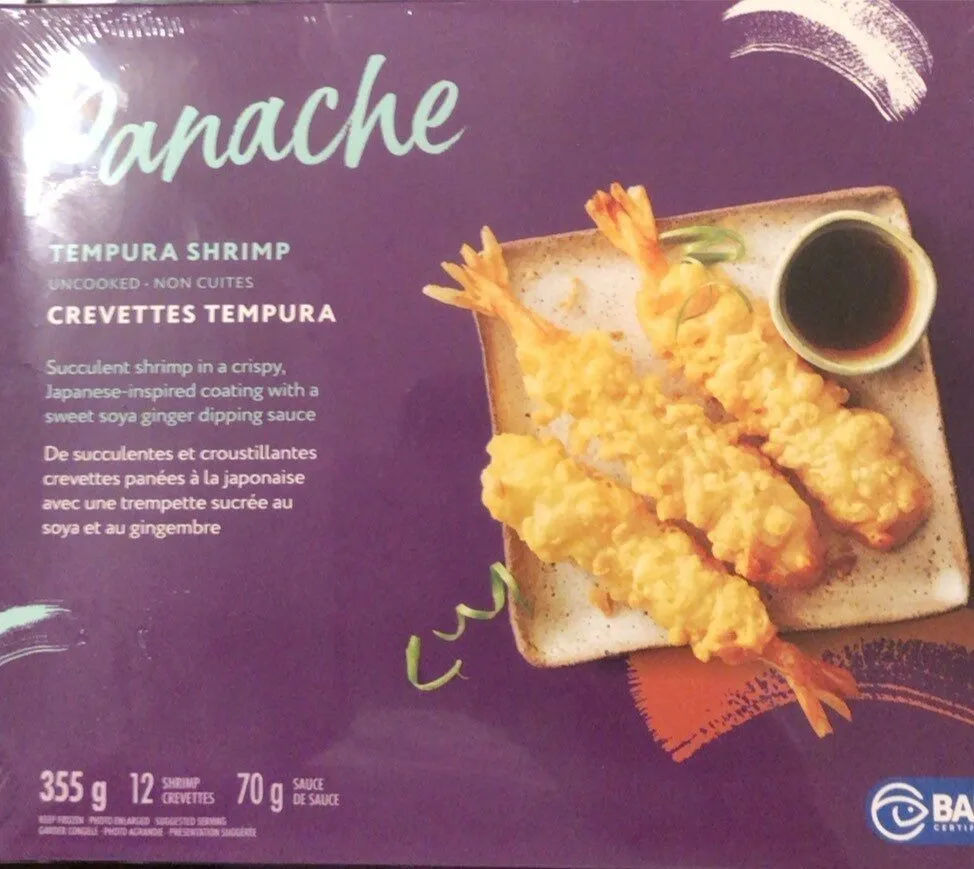 Crevettes Tempura