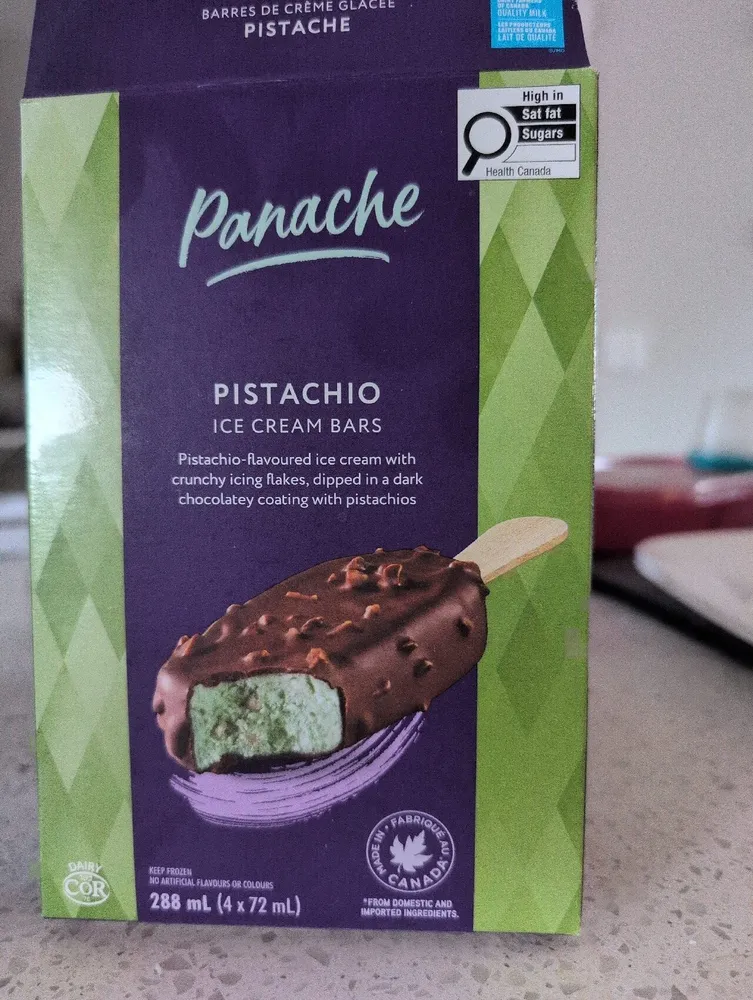 Pistachio Ice Cream Bar