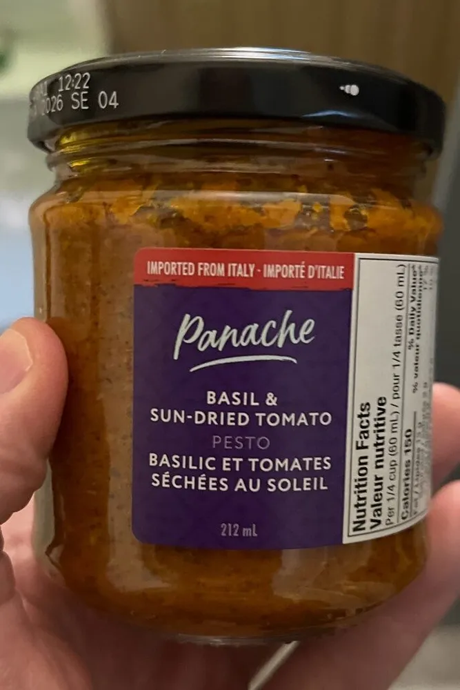 Basil & Sun Dried Tomato Pesto