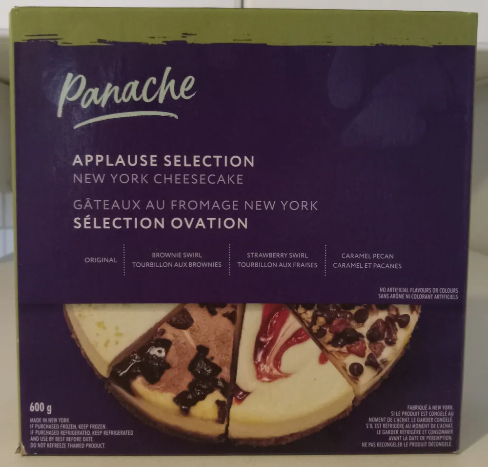 New York Cheesecake Applause Selection