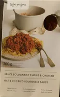 Sauce bolognaise avoine & chorizo