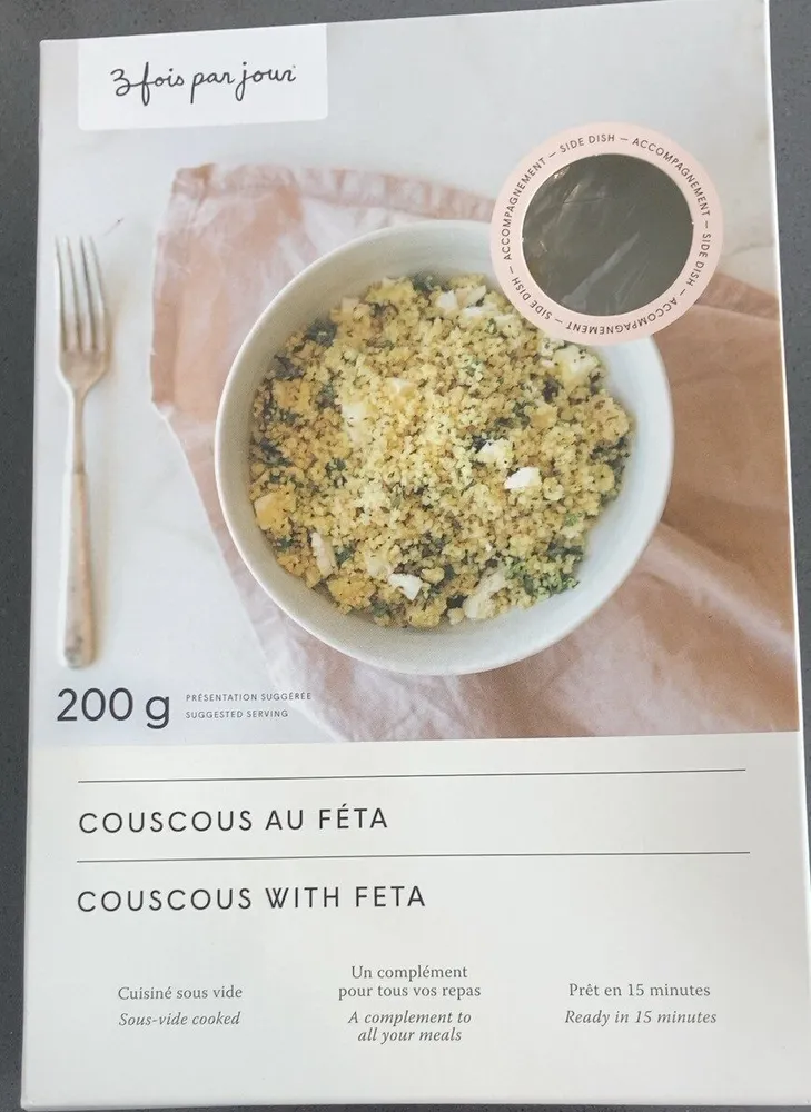 Couscous au feta