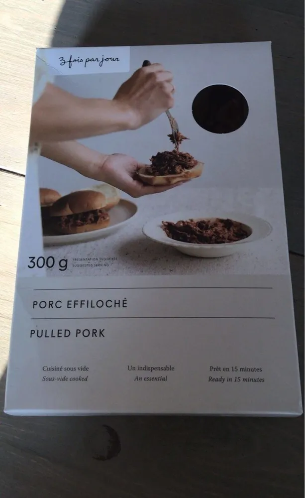 Porc effiloché