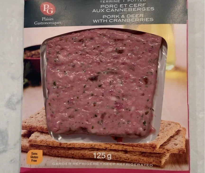 Porc et cerfs au canneberges