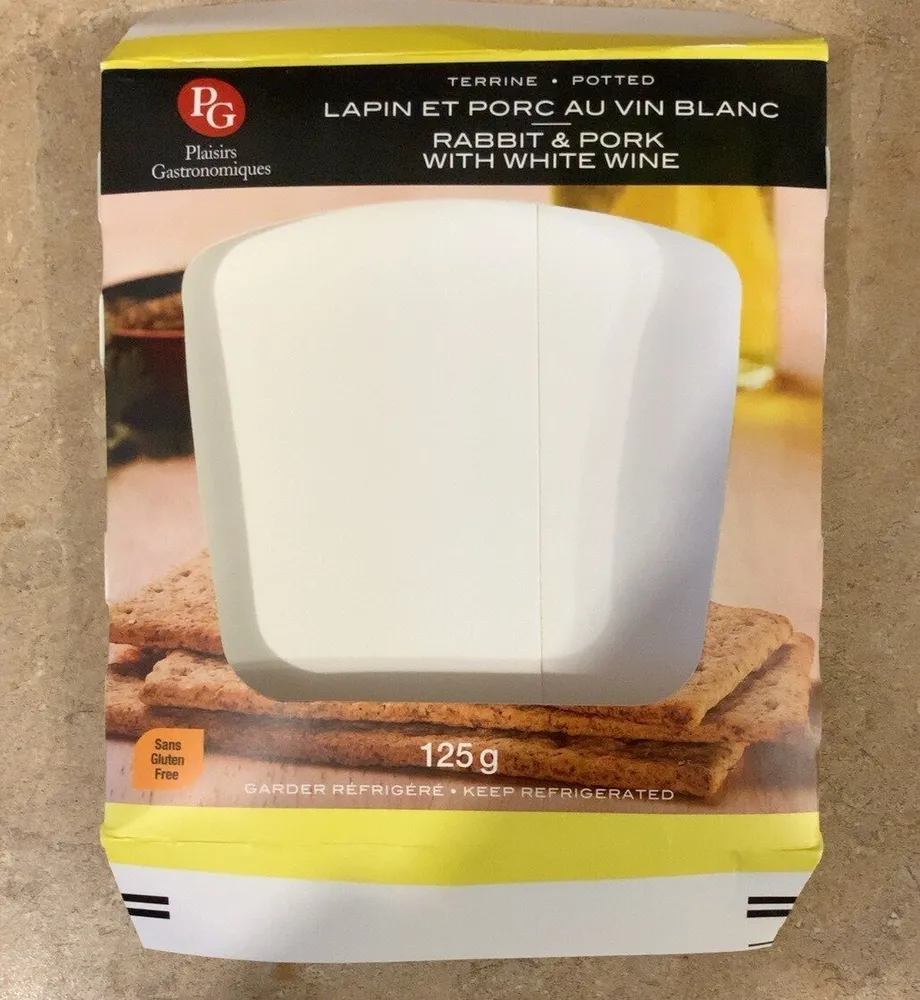 Pâté lapin et porc au vin blanc