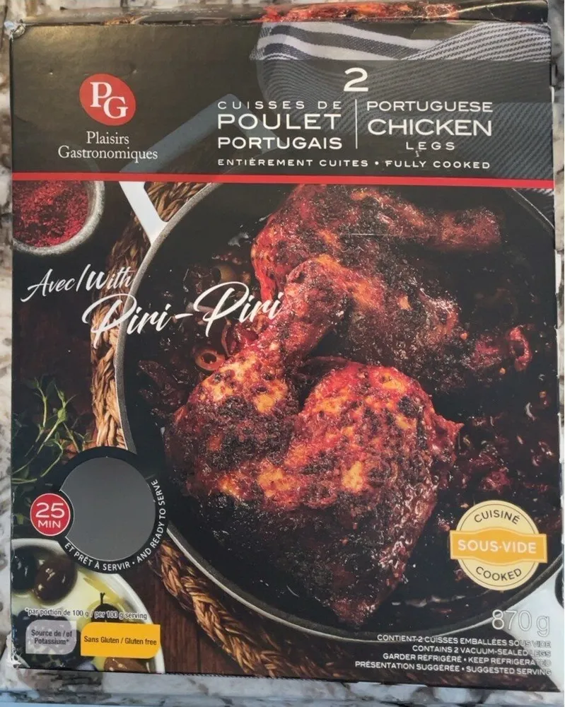 Cuisses de poulet portugais