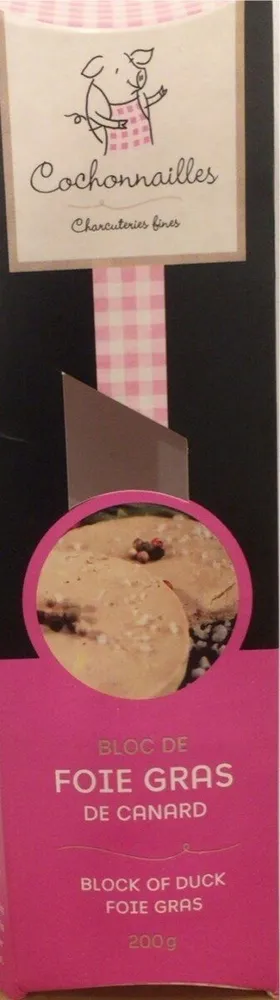 Bloc de foie gras de canard