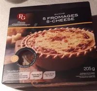 Quiche 5 fromages