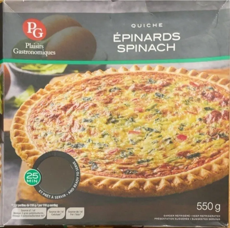Quiche épinards