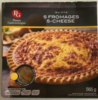 Quiche 5 fromages