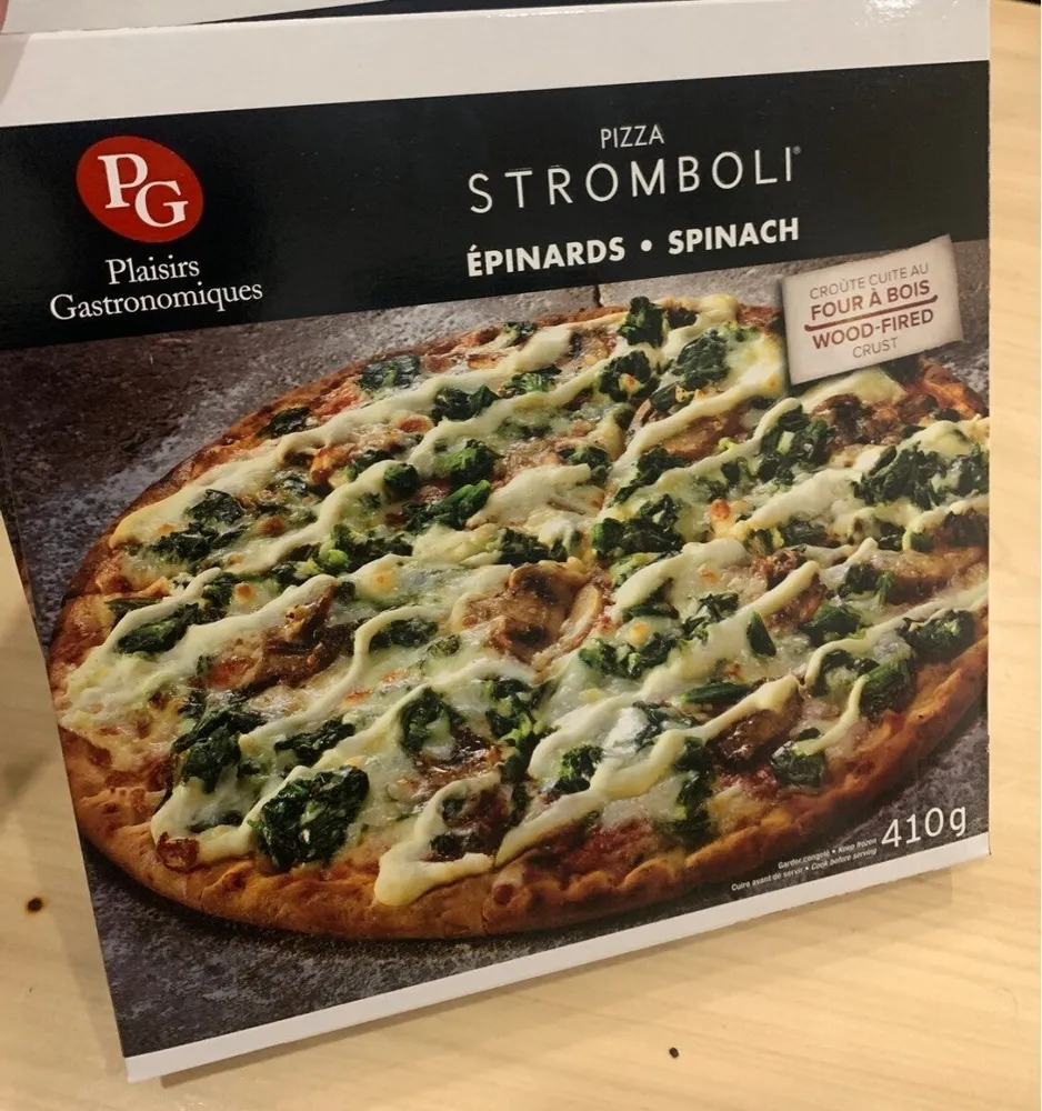 Pizza Stromboli Épinards