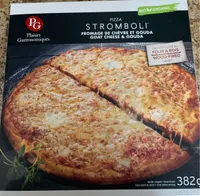 Pizza Stromboli Fromage de chèvre et gouda