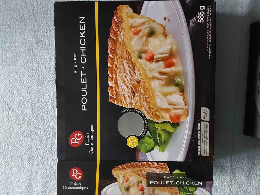 PATE/PIE CHICKEN/POULET