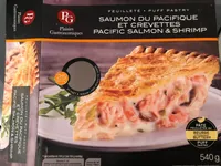 Saumon du pacifique et crevettes