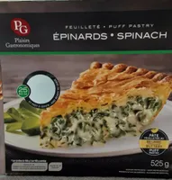 Feuilleté Épinards
