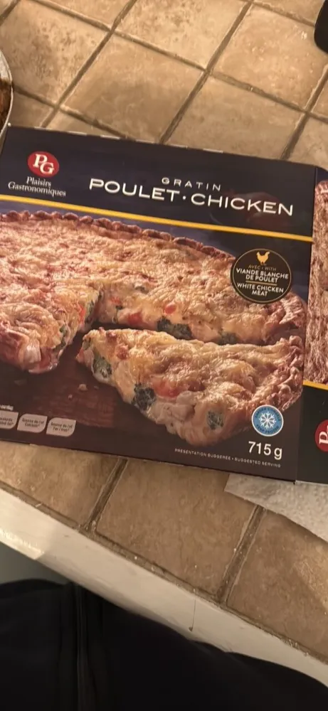 Gratin poulet