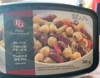 Salade trois fèves