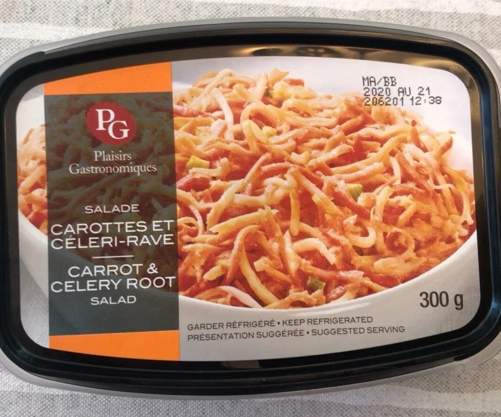 Salade carottes et céleri-rave