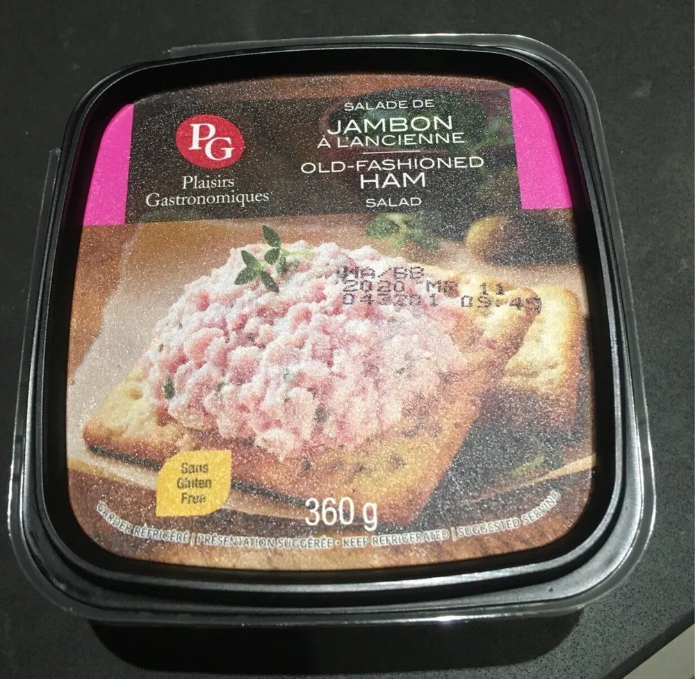 Salade de jambon à l'ancienne