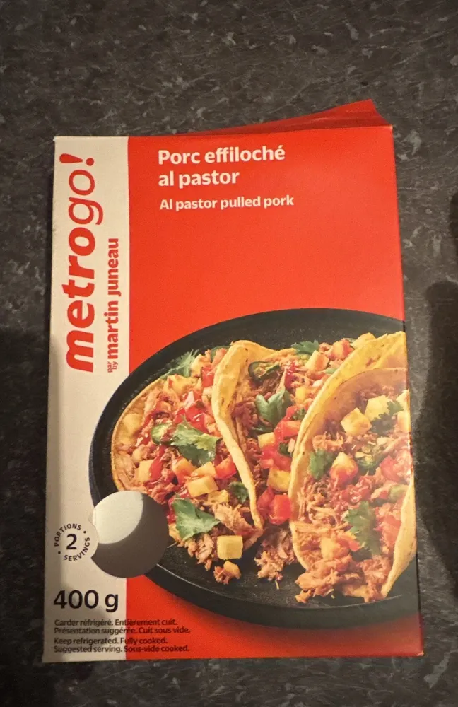 Porc Effiloché Al Pastor