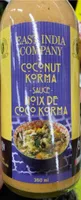 Coconut korma sauce