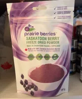 Saskatoon berry freeze dried powder