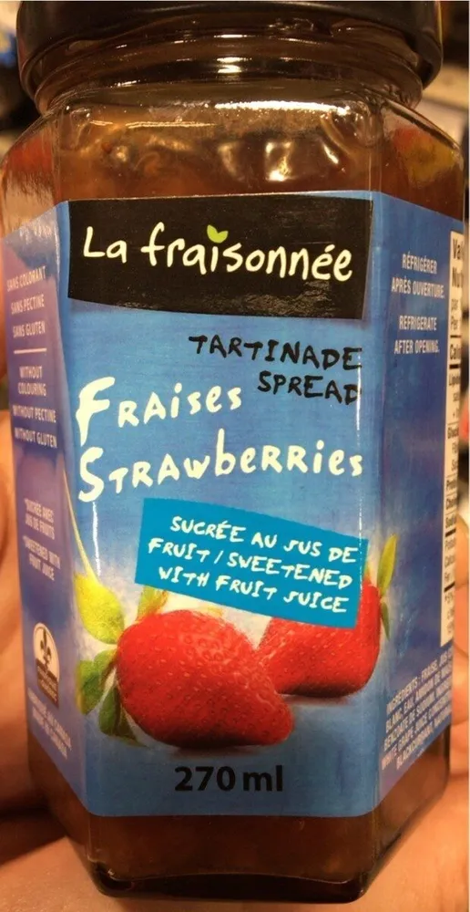 Confirure de fraise