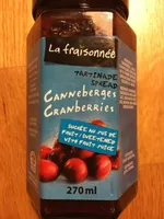 Tartinade (canneberges Sans Sucre)