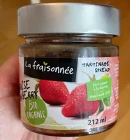 Confiture fraise Bio Organic