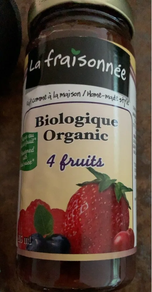 Biologique 4 fruits