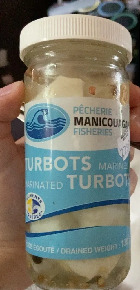 turbots marinés