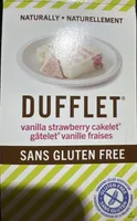 Vanilla strawberry Cakelet