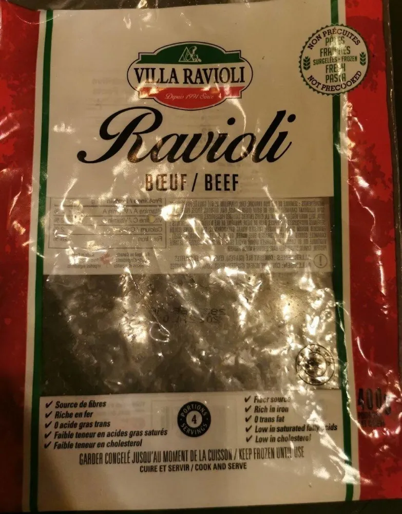 ravioli de boeuf