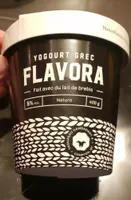 Yogourt grec nature de lait de brebis