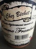 Purée légèrement sucrée de framboises