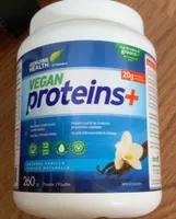vegan proteins+ natural vanilla
