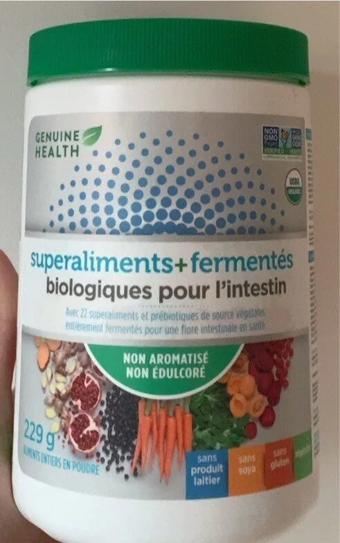 Fermented Organic Gut Superfoods+ Unflavoured & Unsweetened