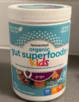 Fermented Organic Gut Superfoods+ Grape, For Kids