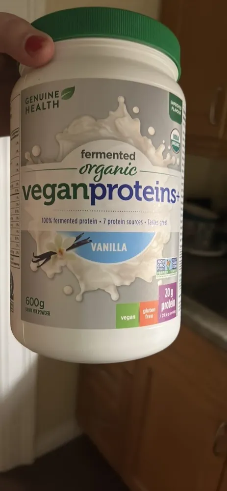 Protéines végétaliennes biologiques fermentées