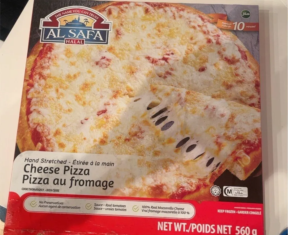Pizza au fromage