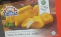 pépites de poitrine de poulet