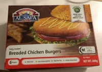 Breaded Chicken Burgers