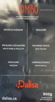 Saucisses combo