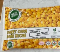 Maïs sucré congelé bio