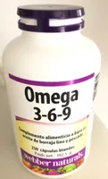 Webber Naturals omega 3-6-9