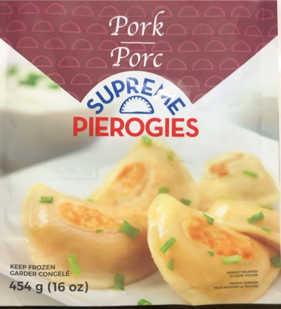 Supreme Pierogies Pork