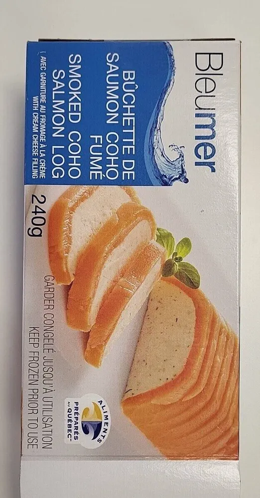 Bûchette de saumon coho fumé
