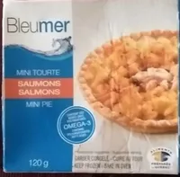Mini tourte saumons